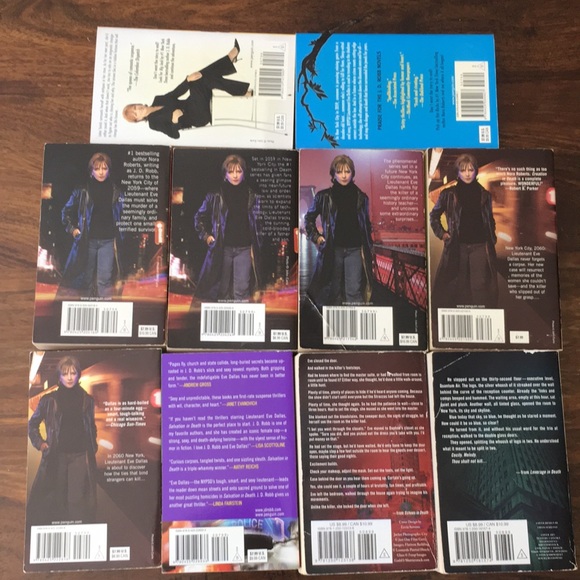 Nora Roberts as JD Robb Paperback Books Lot of 10 items - Picture 2 of 11